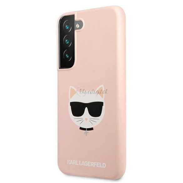 Karl Lagerfeld Klhcs22mslchpi S22 + S906 tok Pink / Pink Silicone Choupette Head