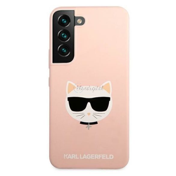 Karl Lagerfeld Klhcs22mslchpi S22 + S906 tok Pink / Pink Silicone Choupette Head