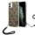 Guess GUOHCN61H4STW iPhone 11 barna keménytok 4G Print Strap