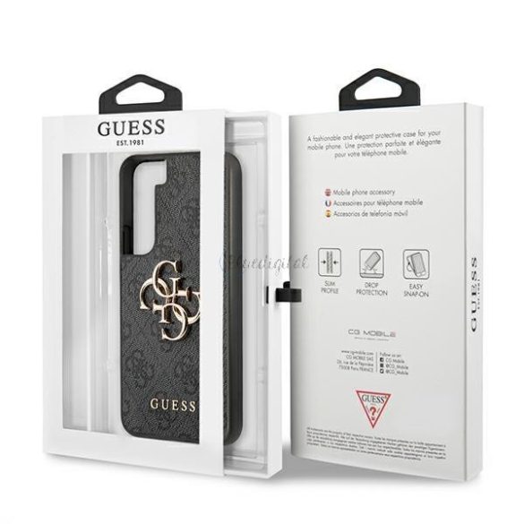 Guess Guhcs22S4GMGGR S901 S22 Grey / Grey tok 4G Big Metal Logo