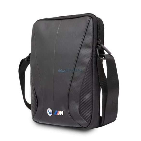 BMW BMTB10SPCTFK Tablet 10" táska fekete Carbon&Bőr