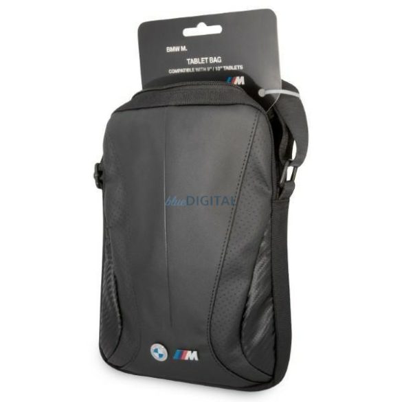 BMW BMTB10SPCTFK Tablet 10" táska fekete Carbon&Bőr