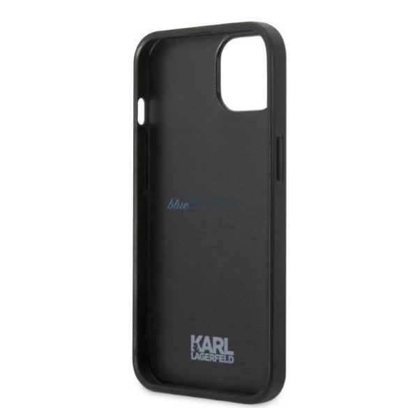 Karl Lagerfeld KLHCP13MPMNIKBL iPhone 13 6.1" keménytok kék/kék Monogram Ikonik Patch