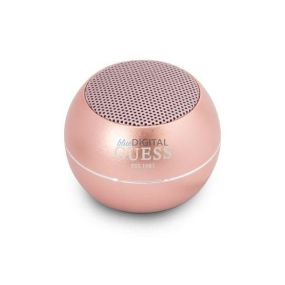 Guess Bluetooth hangszóró GUWSALGEP hangszóró mini rózsaszín
