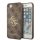 Guess GUHCI84GMGBR iPhone 7/8/SE 2020/2022 barna keménytok 4G nagy fém logóval