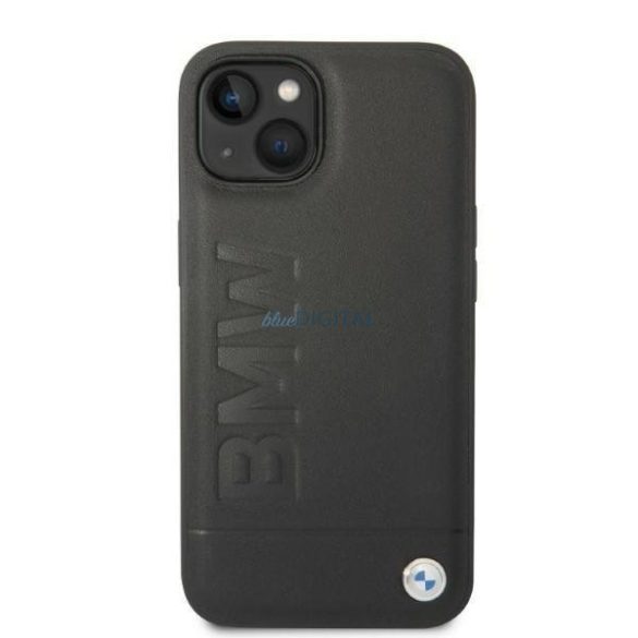 Tojás BMW BMHMP14SSLLBK iPhone 14 6.1 "fekete kemény tok Aláírás Logo Impresszum Magsafe