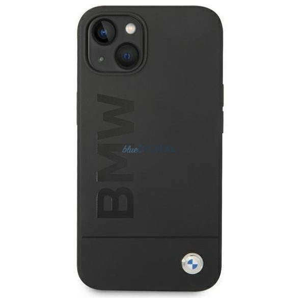 Etui BMW BMHMP14MSLBLBK iPhone 14 Plus 6,7" fekete keménytok szilikon Logó Magsafe