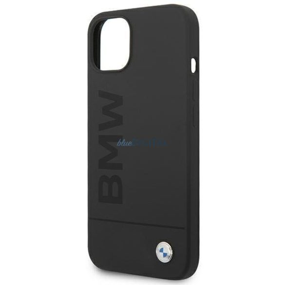 Etui BMW BMHMP14MSLBLBK iPhone 14 Plus 6,7" fekete keménytok szilikon Logó Magsafe