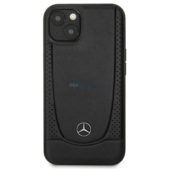 Mercedes MEHCP14MARMBK iPhone 14 Plus 6.7 "fekete keménytokos bőr Urban