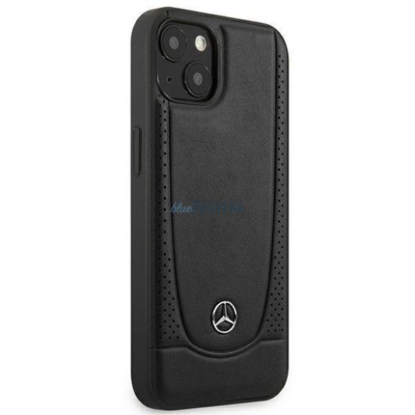 Mercedes MEHCP14MARMBK iPhone 14 Plus 6.7 "fekete keménytokos bőr Urban