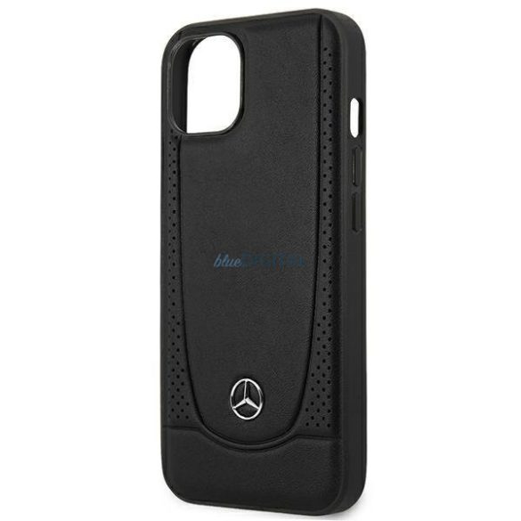 Mercedes MEHCP14MARMBK iPhone 14 Plus 6.7 "fekete keménytokos bőr Urban