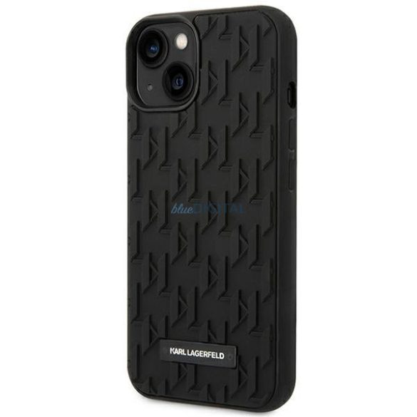 Karl Lagerfeld KLHCP14MRUPKLPK iPhone 14 Plus 6.7 "kemény tok fekete 3D Monogram