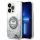 Karl Lagerfeld KLHCP14XLCRSGRS iPhone 14 Pro Max 6.7 "ezüst keménytok folyékony csillogó RSG