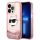 Karl Lagerfeld KLHCP14XLNCHCP iPhone 14 Pro Max 6.7" rózsaszín/rózsaszín keménytok Glitter Choupette fej