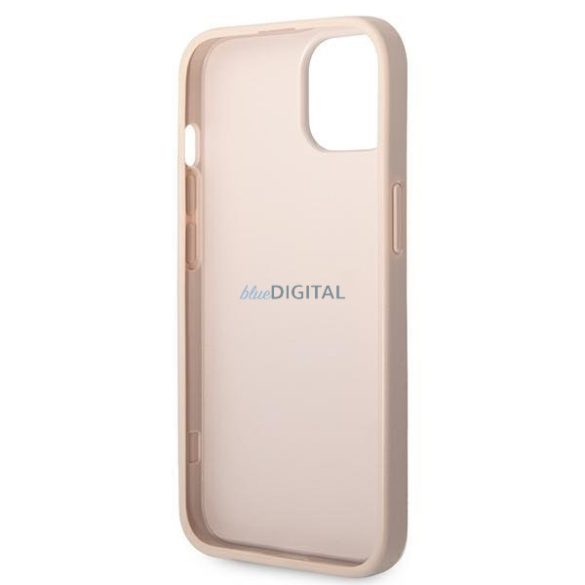 Guess GUHCP14S4GMGPI iPhone 14 6.1 "rózsaszín keménytok 4G nagy fém logó