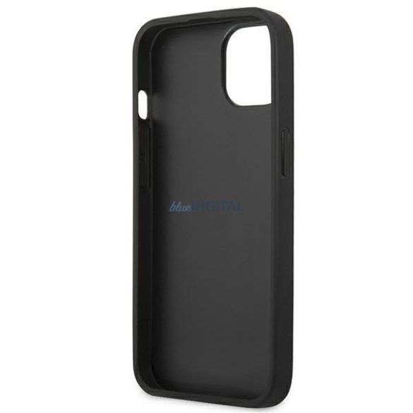 Etui BMW BMHCP14SSLLBK iPhone 14 6,1" fekete bőr bélyegző