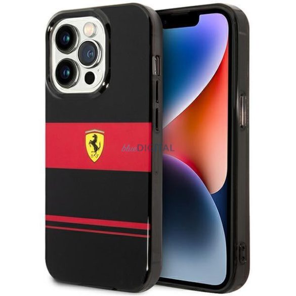 Ferrari FEHMP14LUCOK iPhone 14 Pro 6,1" fekete keménytok IMD Combi Magsafe