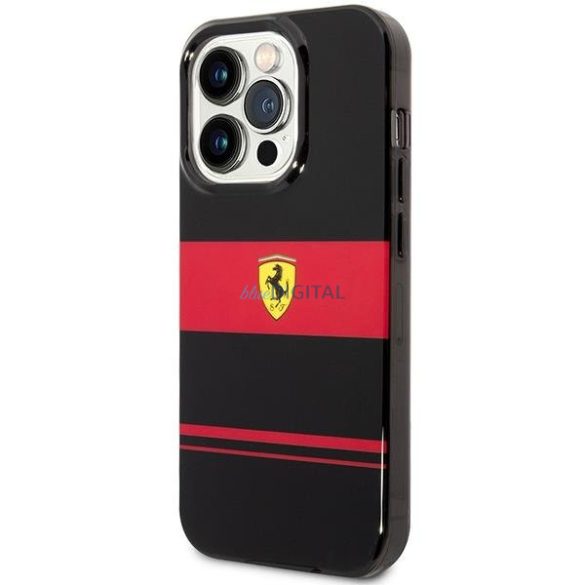 Ferrari FEHMP14XUCOK iPhone 14 Pro Max 6.7" fekete keménytok IMD Combi Magsafe
