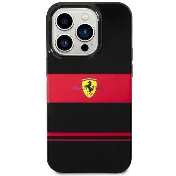 Ferrari FEHMP14XUCOK iPhone 14 Pro Max 6.7" fekete keménytok IMD Combi Magsafe