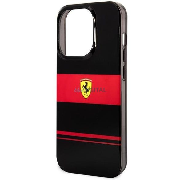 Ferrari FEHMP14XUCOK iPhone 14 Pro Max 6.7" fekete keménytok IMD Combi Magsafe