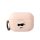 Karl Lagerfeld KLAP2RUNCHP AirPods Pro 2 tok rózsaszín/rózsaszín szilikon Choupette Head 3D