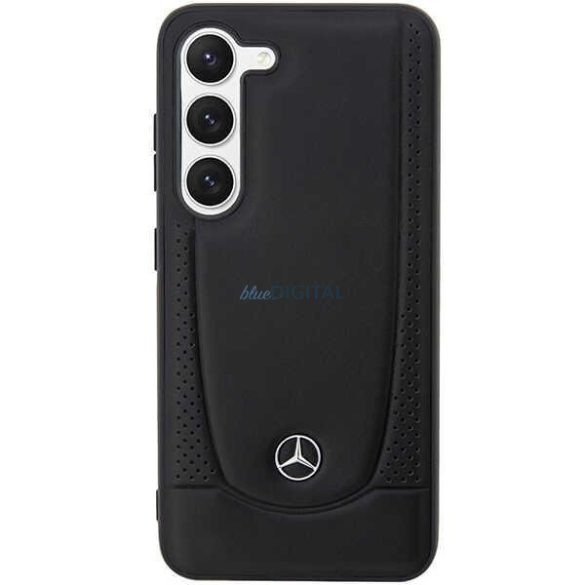 Mercedes MEHCS23SARMBK Samsung Galaxy S23 S911 fekete keménytok bőr Urban