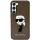Karl Lagerfeld KLHCS23MHNIKTCK Samsung Galaxy S23+ S916 fekete keménytok ikonikus Karl Lagerfeld
