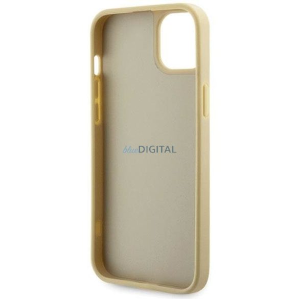 Guess GUHCP14MHDGTPD iPhone 14 Plus 6,7" arany/arany keménytokos strasszos háromszög iPhone 14 Plus 6,7