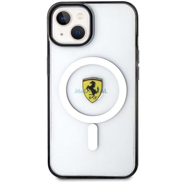 Ferrari FEHMP14MURKT iPhone 14 Plus 6.7" átlátszó/átlátszó keménytok Outline Magsafe