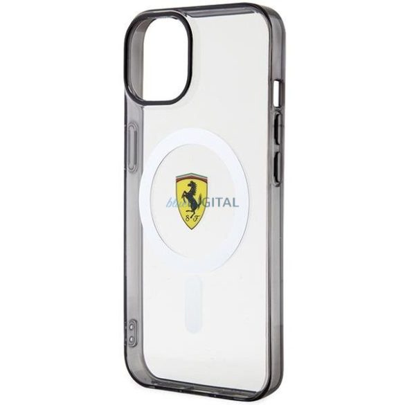 Ferrari FEHMP14MURKT iPhone 14 Plus 6.7" átlátszó/átlátszó keménytok Outline Magsafe