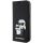 Karl Lagerfeld KLBKP14LSANKCPK iPhone 14 Pro 6.1" könyvtok fekete Saffiano Karl & Choupette