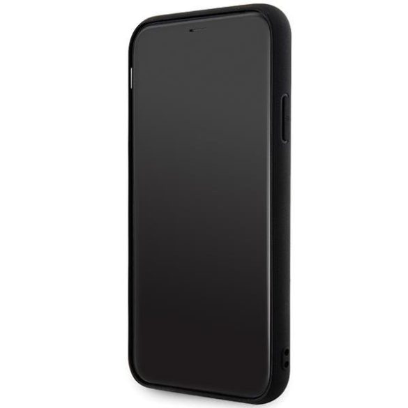 Karl Lagerfeld KLHCN613DRKHNK iPhone 11 / Xr 6.1" fekete keménytok gumi Choupette 3D