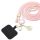 Guess Nylon 4G Metal Charm CBDY Cord telefon pánt - rózsaszín tok