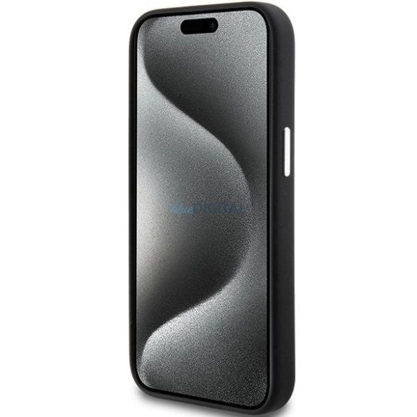 Mercedes Bicolor MagSafe szilikon tok iPhone 15 készülékhez - fekete