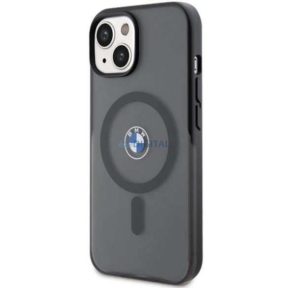 BMW IML Signature MagSafe tok iPhone 15 Plus / 14 Plus - fekete