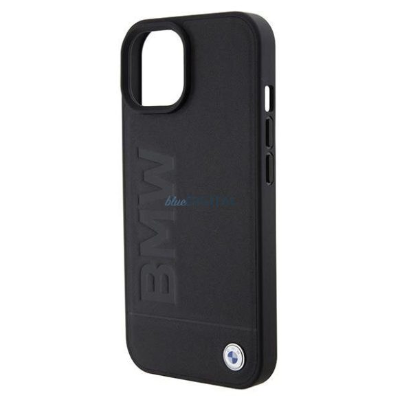 BMW BMHMP15SSLLBK iPhone 15 6.1" fekete Magsafe keménytok Aláírás Logo