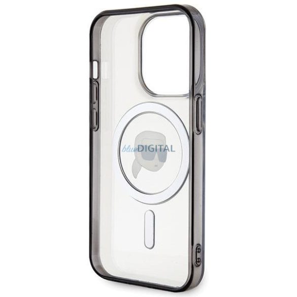 Karl Lagerfeld KLHMP15LHKHNOTK tok iPhone 15 Pro készülékhez - átlátszó