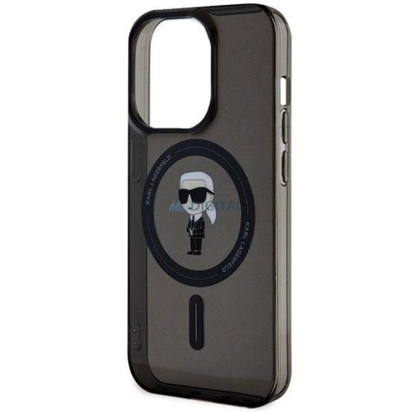 Karl Lagerfeld IML IML Ikonik MagSafe tok iPhone 14 Pro Max - fekete