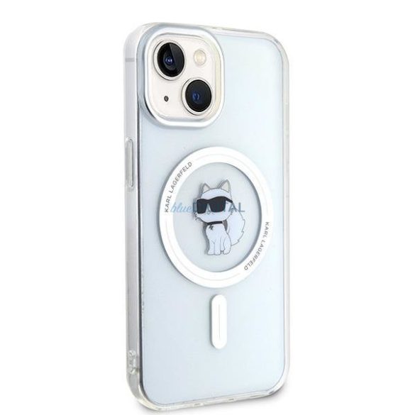 Karl Lagerfeld IML Choupette MagSafe tok iPhone 15 készülékhez - átlátszó