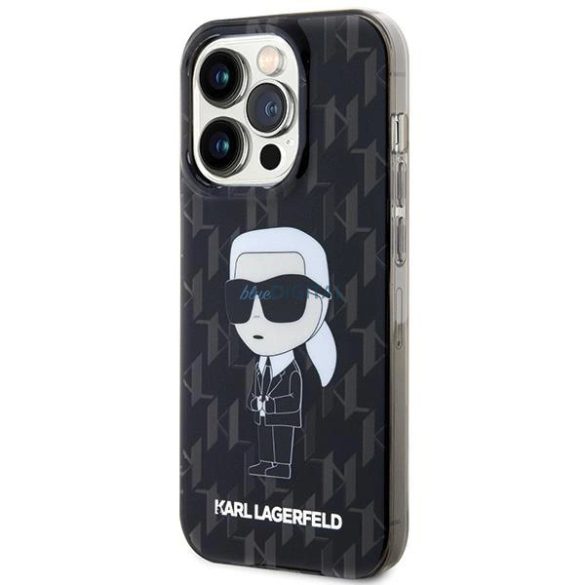 Karl Lagerfeld Monogram Ikonik tok iPhone 15 Pro Max - átlátszó