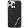 Karl Lagerfeld KLHCN613DMKRLK iPhone 11 / Xr 6.1" fekete keménytok 3D gumiból készült 3D gumi több logóval