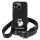 Karl Lagerfeld KLHCP15SSCBSCNK iPhone 15 6.1" keménytok fekete Crossbody szilikon Choupette