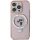 Karl Lagerfeld KLHMP15SHMRSKCP iPhone 15 6.1" rózsaszín keménytok Karl&Choupette MagSafe gyűrűs állvány Karl&Choupette MagSafe