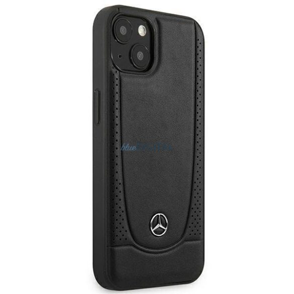 Mercedes MEHCP15SARMBK iPhone 15 6.1" fekete keménytok bőr Urban