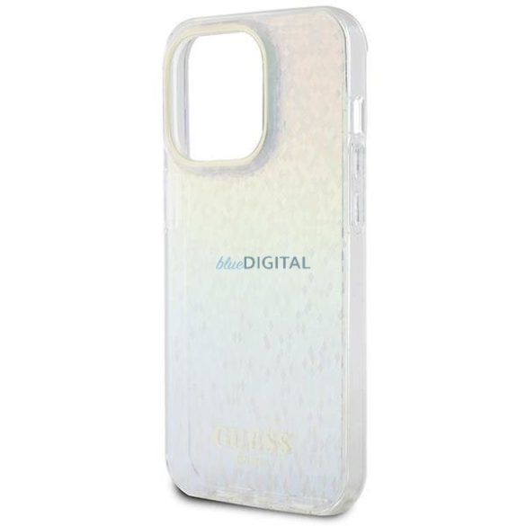 Guess IML Faceted Mirror Disco Irizáló tükör tok iPhone 15 Pro készülékhez - több színű