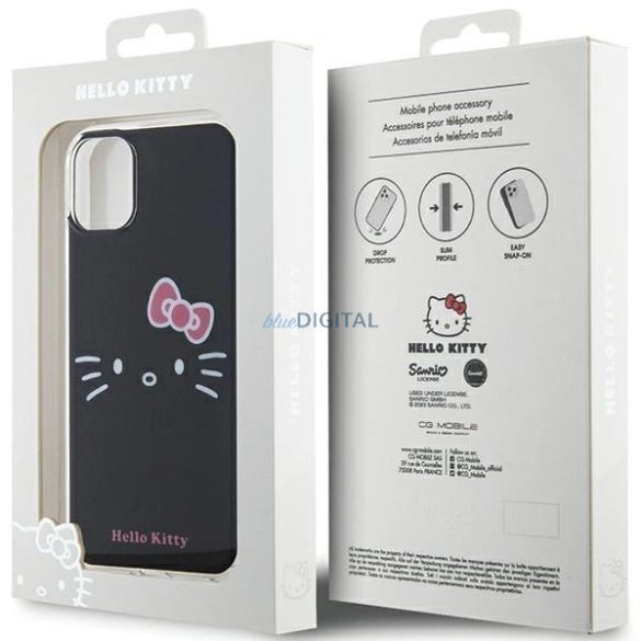 Hello Kitty tok iPhone 11 / Xr - fekete
