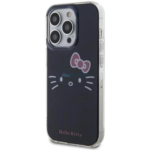 Hello Kitty IML Kitty Face tok iPhone 15 Pro - fekete