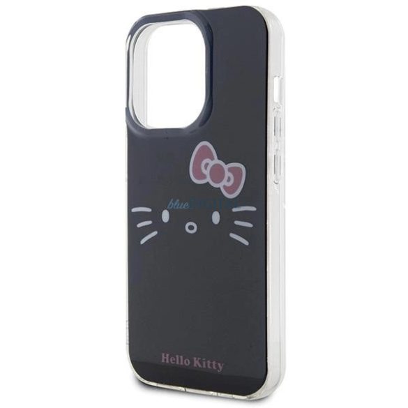 Hello Kitty IML Kitty Face tok iPhone 15 Pro - fekete