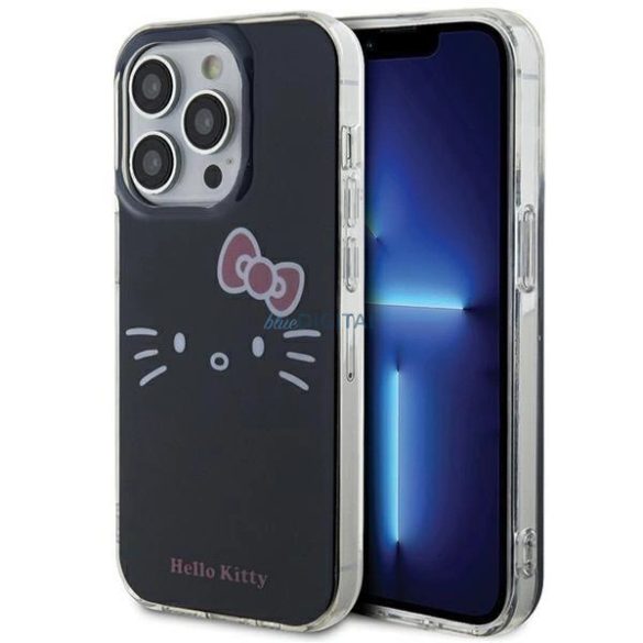 Hello Kitty IML Kitty Face tok iPhone 15 Pro Max - fekete