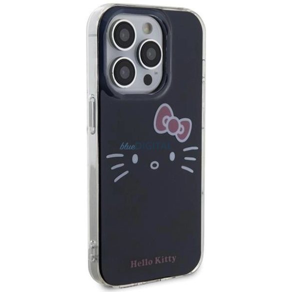 Hello Kitty IML Kitty Face tok iPhone 15 Pro Max - fekete